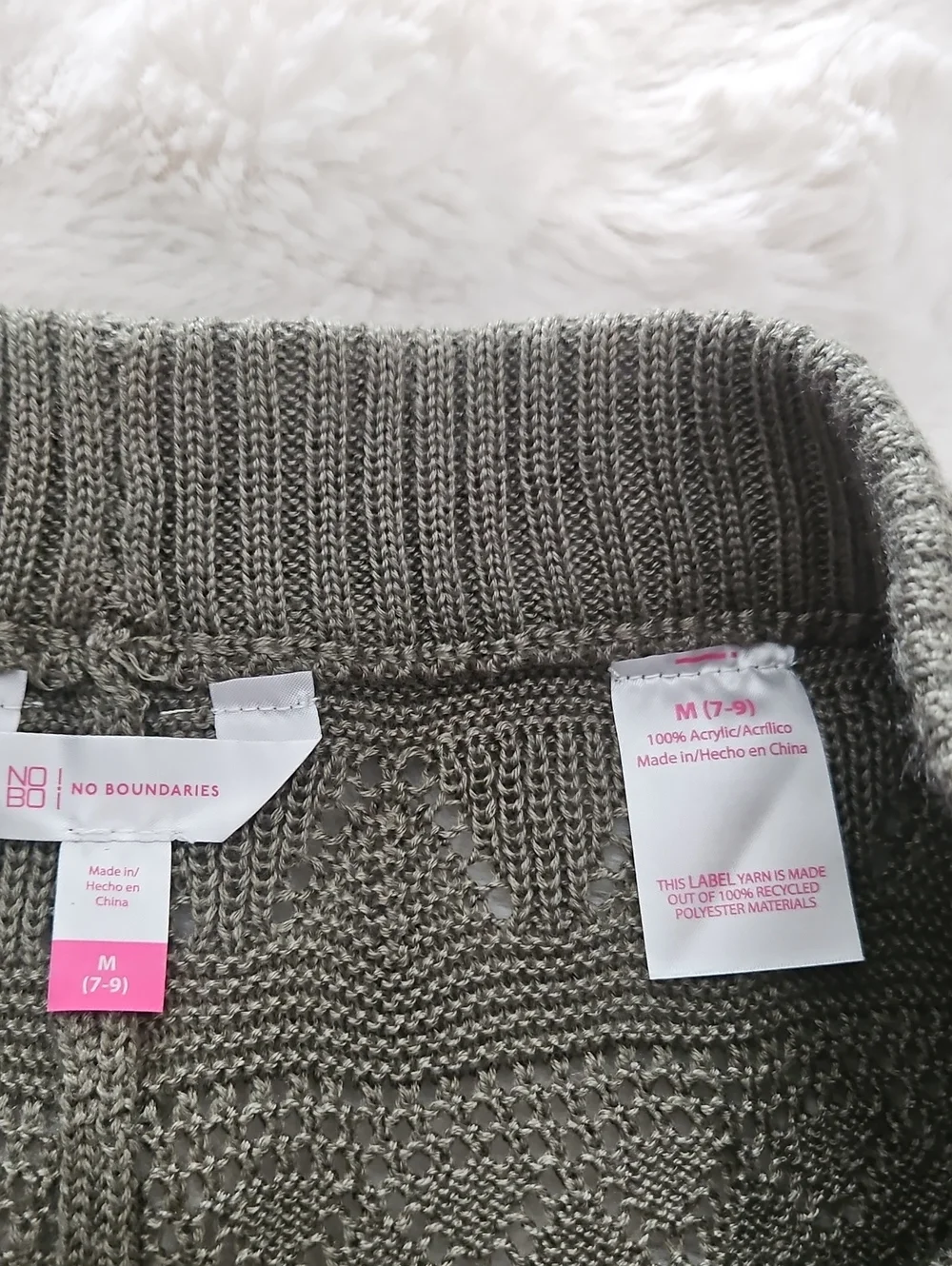 NWT Crochet Short Set
